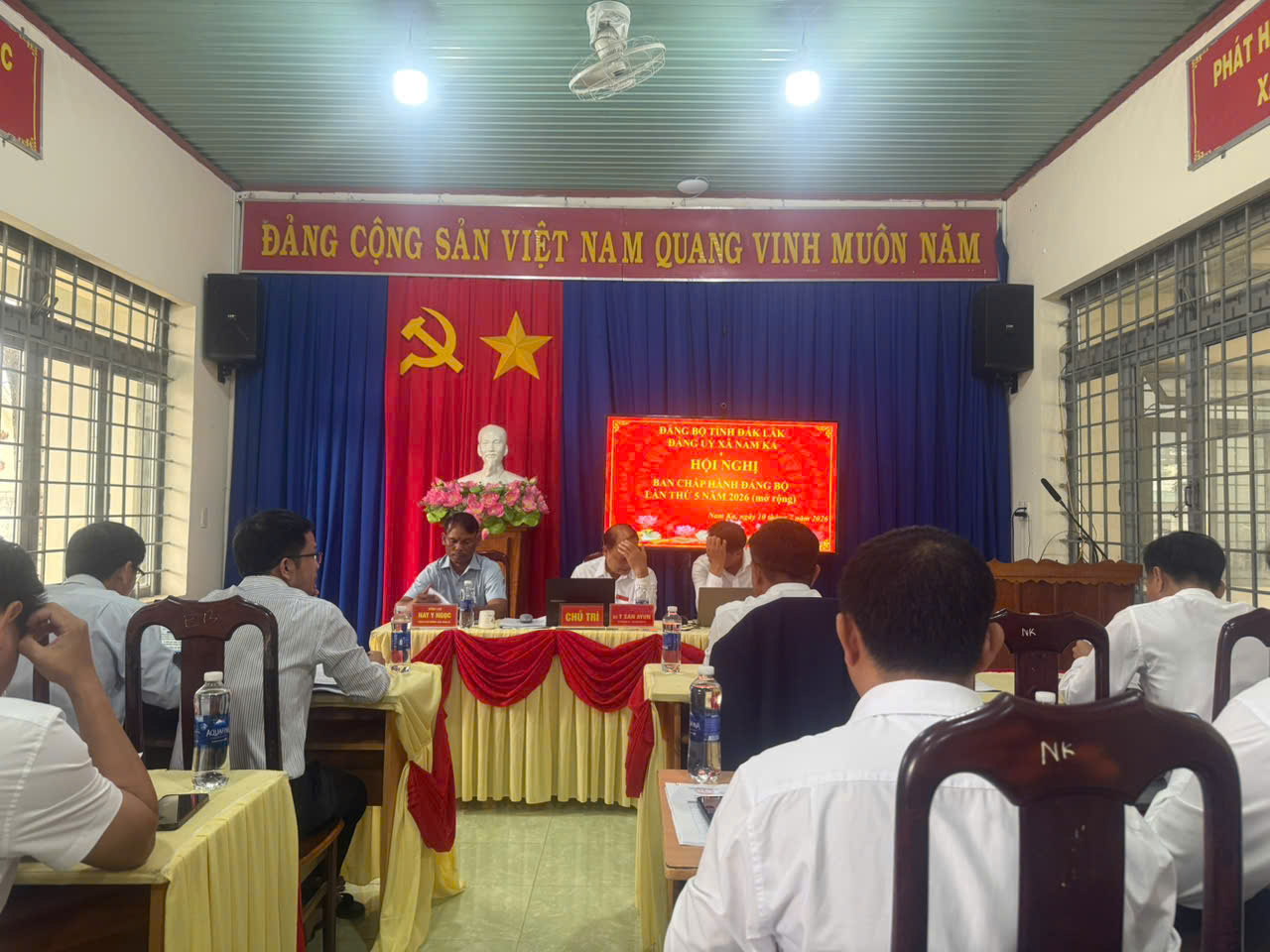 Đảng bộ xã Nam Ka tổ chức thành công hội nghị ban chấp hành lần thứ 5 mở rộng