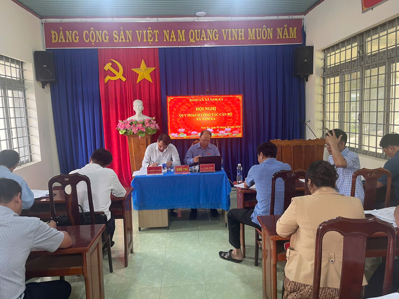 Đảng ủy xã Nam Ka tổ chức hội nghị quy hoạch công tác cán bộ