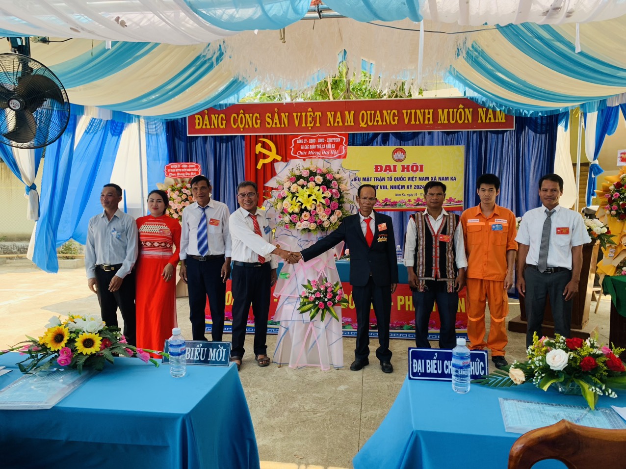 ĐẠI HỘI ĐẠI BIỂU  MẶT TRẬN TỔ QUỐC VIỆT NAM XÃ NAM KA  LẦN THỨ VIII, NHIỆM KỲ 2024-2029